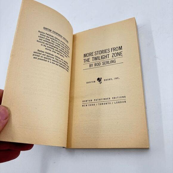 Vintage More Stories From The Twilight Zone by Rod Serling 1966 Paperback 13th - Picture 5 of 6